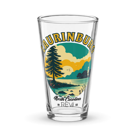 The Laurinburg Pint Glass
