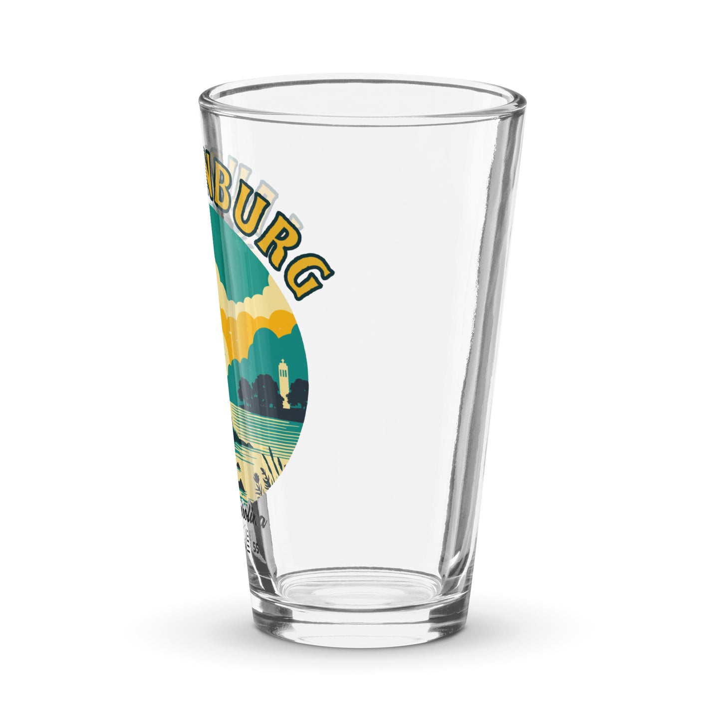 The Laurinburg Pint Glass